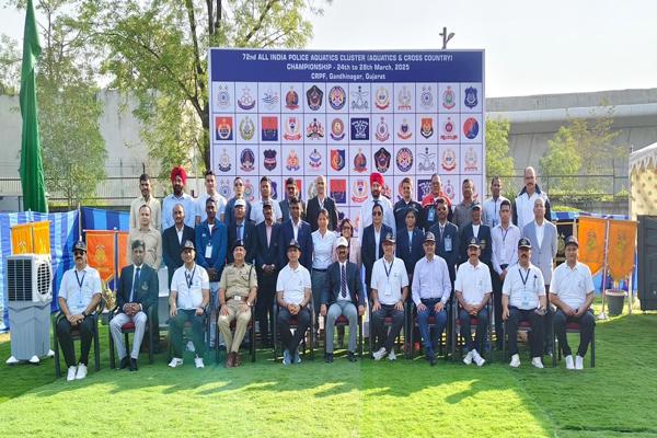   The Aquatic & Cross Country started at SAI Sports Complex, Gandhinagar